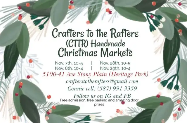 Crafters to the Rafters Handmade Christmas Market- The Sequel