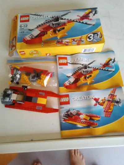 Lego 5866 Roto Rescue Creator 3 in 1 complete, View more