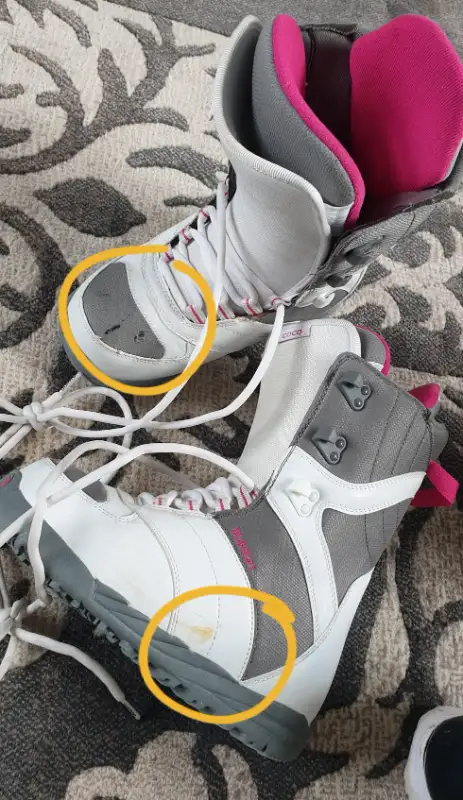 REDUCED - BURTON COCO White Phantom Snowboard Boots628637385099551214
