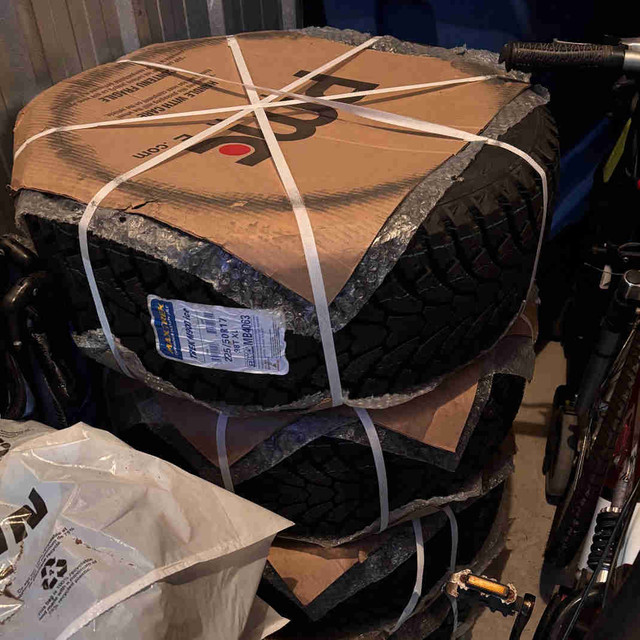 17” Winter Rims and Tires 225/50R17 in Tires & Rims in Hamilton