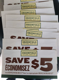 Greenfield coupons 