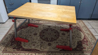 Adjustable IKEA desk