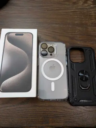 iPhone 15 pro 256 g with 89 battery health, View more