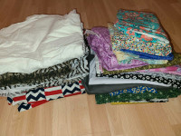 Fabric with designs