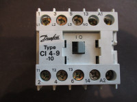 Danfoss Type CI 4-9, 24 VAC Coil Contactor.
