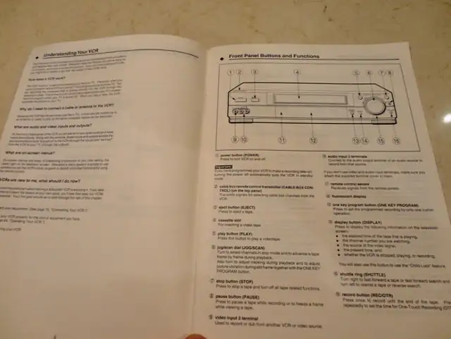 Mitsibushi HS-U58(c) Video cassette Recorder Owners Manual Guide in General Electronics in Kitchener / Waterloo - Image 4
