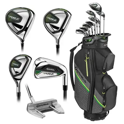 Taylormade RBZ 11-Piece Full Set with Steel Shafts - R Flex, View more