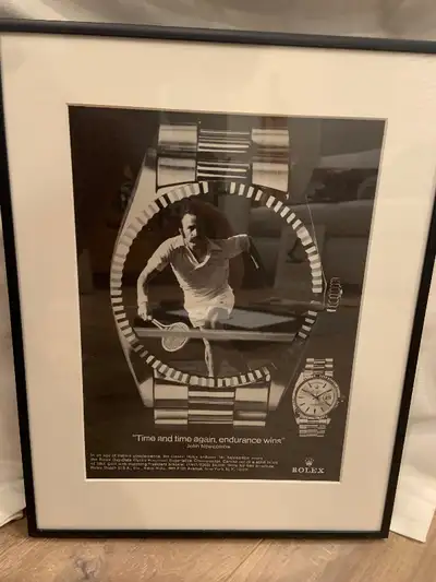 Rolex vintage advertisement - Day Date (tennis), View more