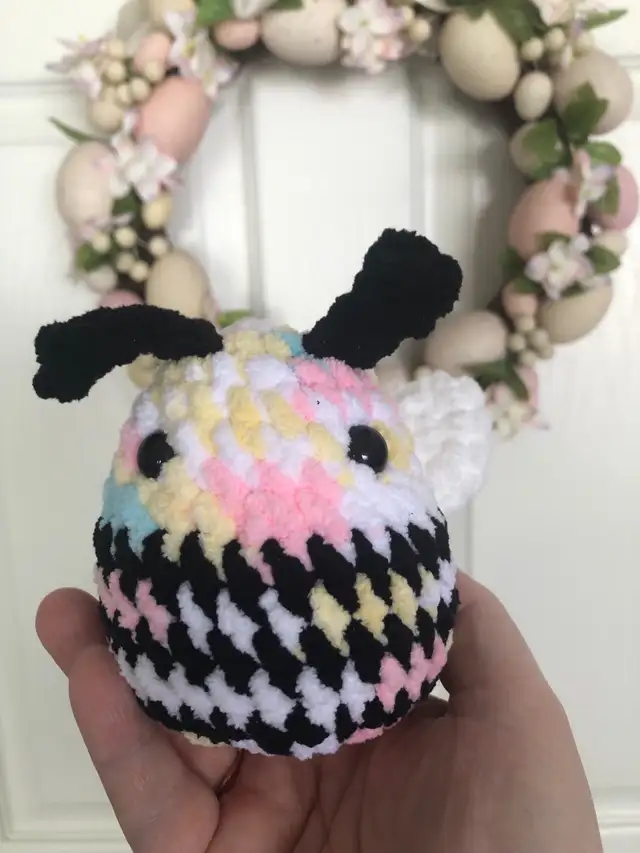 Stuffie - Crocheted Bumble Bee