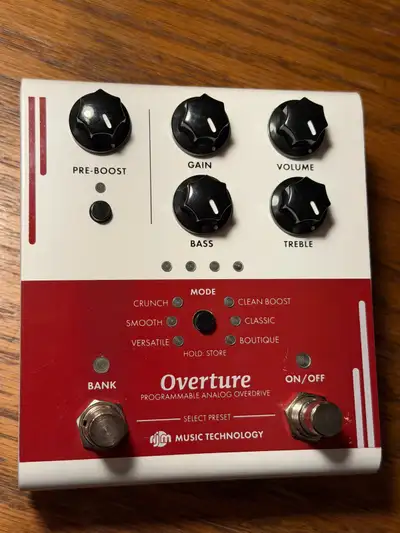 Great used condition. Specifications: * Programmable Analog Overdrive * Multiple Overdrive Modes: Cr...