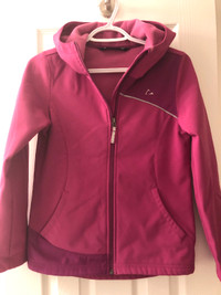 Girl's purple spring jacket