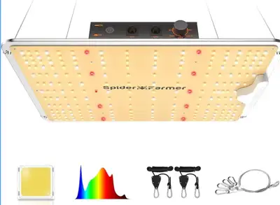 Spider Farmer SF 4000 grow lights , View more