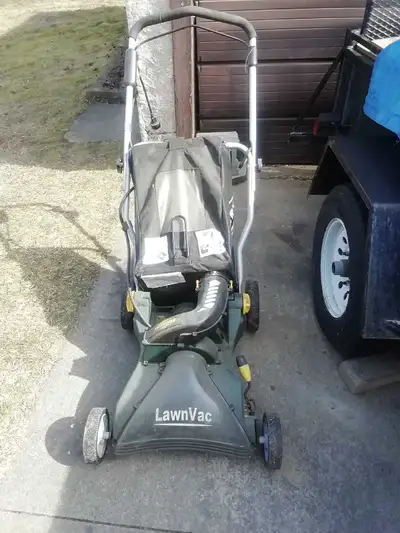 Electric yardworks lawn vac, View more