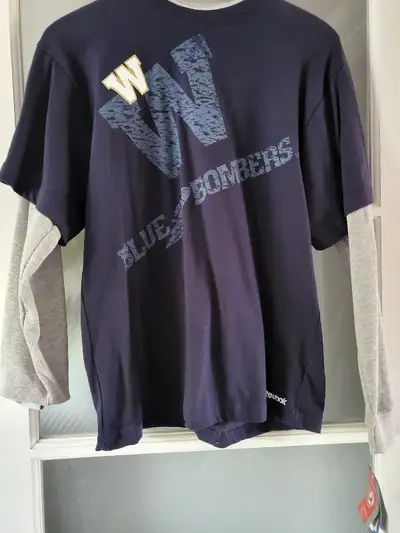 Brand new youth Blue Bombers tshirt, View more