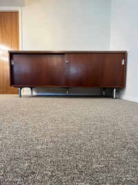 Midcentury Modern Walnut Credenza 