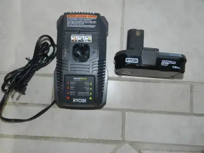Ryobi Battery & Charger, View more