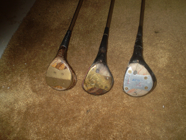 VINTAGE CAMBELL R/H  1 - 3 - 5 - GOLF WOODS / Great Shafts $20. in Golf in Thunder Bay