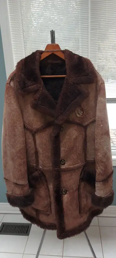 Man's Sheepskin Coat, View more