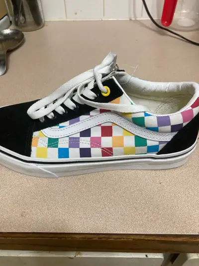 Women’s New never worn Vans brand shoes. Comes from non smoking home. Size 9 asking $40