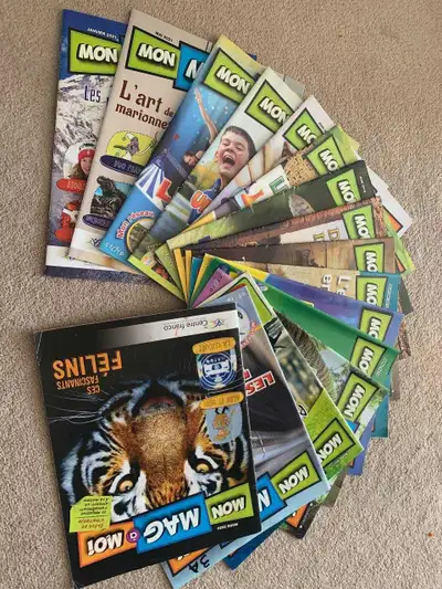 Kids' French Books & Magazines Bundle, View more