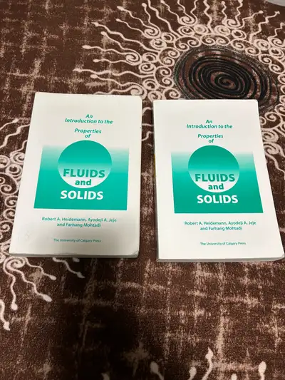 An Introduction to the Properties of Fluids and Solids Textbooks, View more