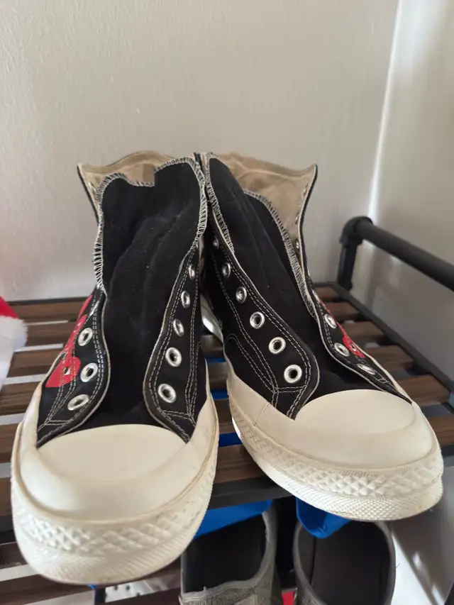 CDG Converse Shoes in Men's Shoes in Oshawa / Durham Region - Image 4