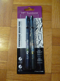 Fudenosuke Brush Pen 2-Pack – Brand New