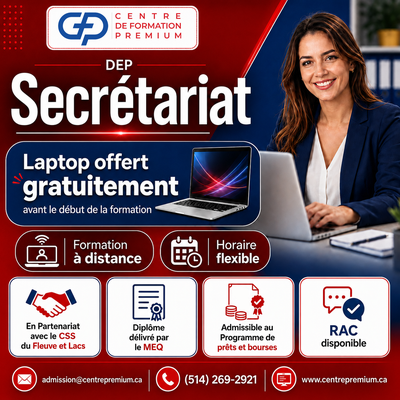 DEP - Secrétariat, View more