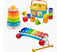 New box Fisher Price Classic Trio toys Age 6+
