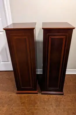 Add timeless character to your home with these solid wood Bombay Company CD towers. Beautifully craf...