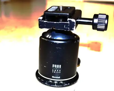 legendary Swiss made Arcaswiss B-1 ball head., View more