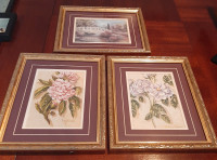 3 Nancy Wiseman framed pictures