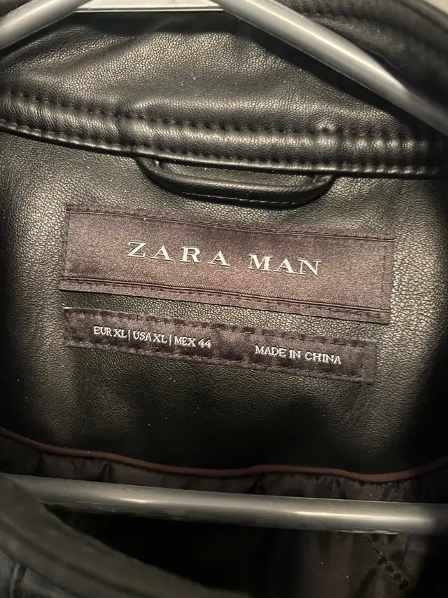 NEW Zara Faux Leather M65 Jacket XL in Men's in City of Toronto - Image 7