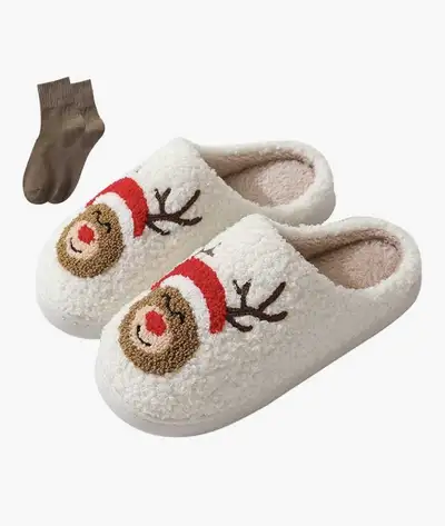 Brand New Christmas Slippers Man, Woman, View more