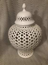 Decorative Ceramic Container. 