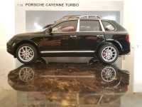 1:18 Diecast Autoart Millennium Porsche Cayenne Turbo Black