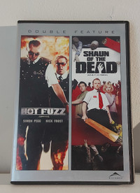 Shawn of the Dead + Hot Fuzz DVD. Simon Pegg, Nick Frost.
