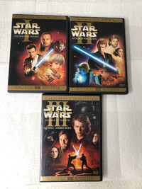 STAR WARS: episodes 1, 2 and 3