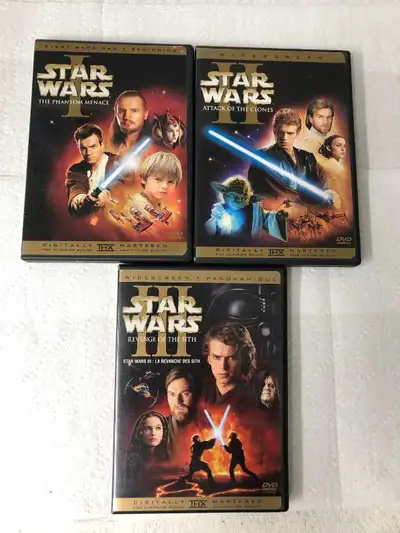 STAR WARS: episodes 1, 2 and 3, View more
