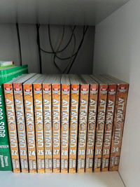 Attack On Titan Volumes 22-34