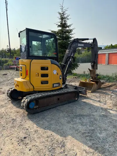 2021 John Deere 35G Mini Excavator. 1325 hours Maintained with OEM John Deere parts Serviced regular...