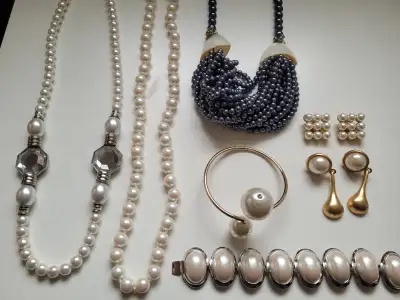 Faux Pearl Jewelry, View more