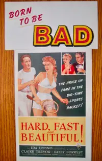 "BORN TO BE BAD" MOVIE POSTER POST CARDS / DRIVE-IN POSTER BOOK