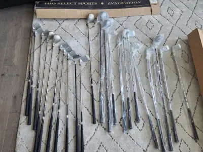 BRAND NEW - Complete 22 piece Pro Select golf set, View more