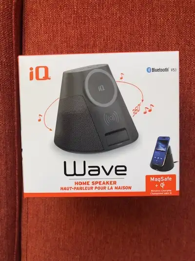 iQ wave home speaker with bluetooth, View more