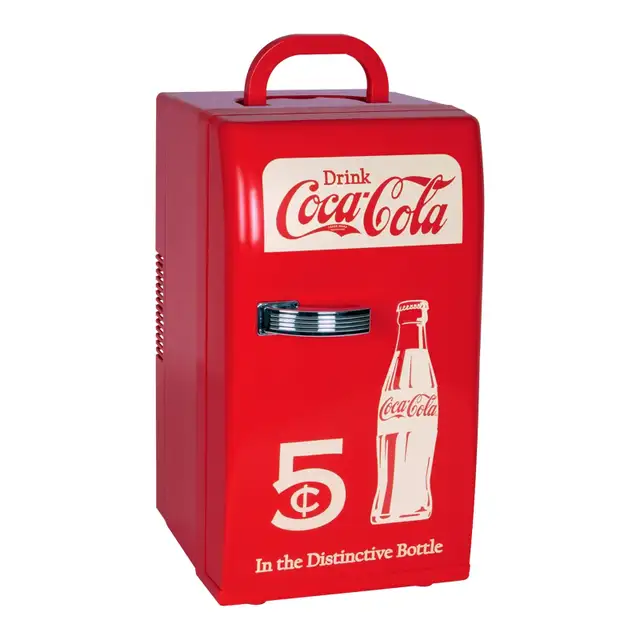 Coca-Cola Retro 18 Can Mini Fridge in Refrigerators in Oshawa / Durham Region - Image 2