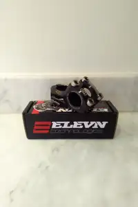 Elevn 35mm Overbite stem with Ti bolts. BMX Race