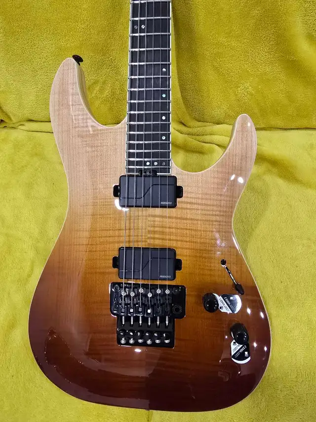 Schecter C-1 SLS Elite FR AFB electric guitar in Guitars in Markham / York Region - Image 5