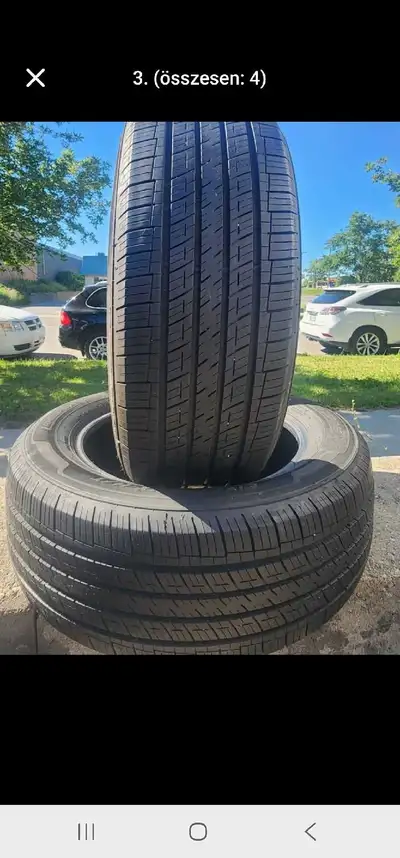 For sale 225/65/R17 2 Tire Dot 23 Tread 90%! Location Toronto messages me If u need tire Perfect con...
