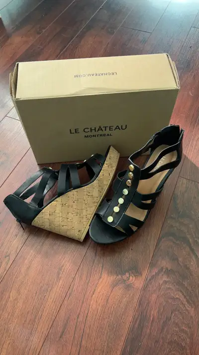 New, black, size 9, View more